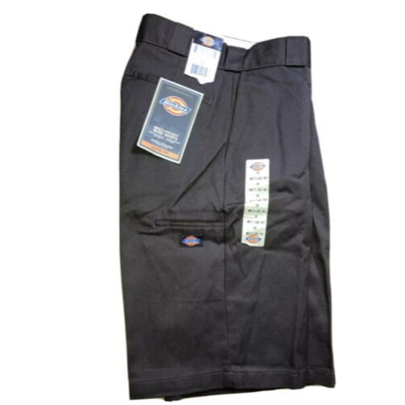 Dickies Other - Dickies Men's Brown 13" Flat Front Loose Fit Multi Pocket Uniform Work Shorts